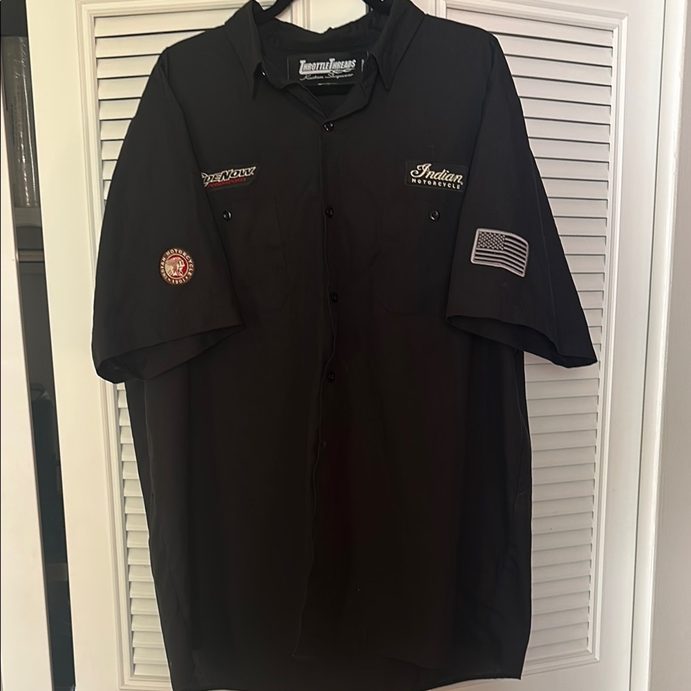 Indian Motorcycles Mechanic Men's Shirt